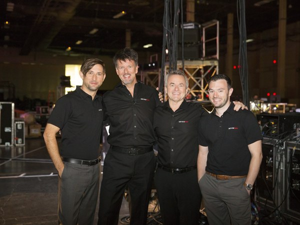 Backstage crew photo