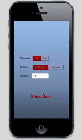 Bookshelf View Controller Transition For iOS 7