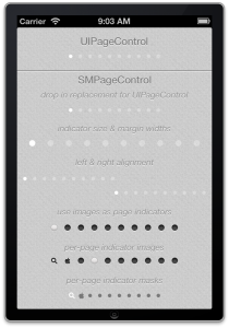 SMPageControl: UIPageControl’s Fancy One-Upping Cousin